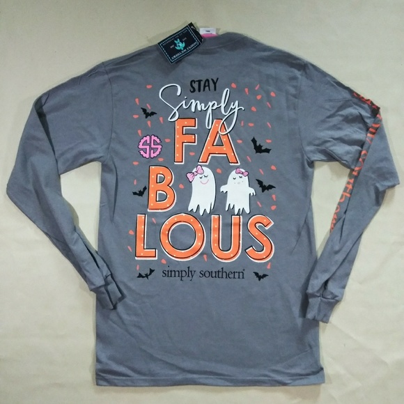 Simply Southern Tops Nwt Simply Southern Halloween Poshmark